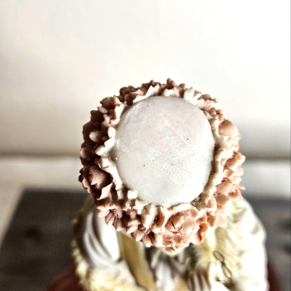 Vintage Arnart Pucci Victorian Woman With Glasses& Boa Figurine. - Picture 9 of 13